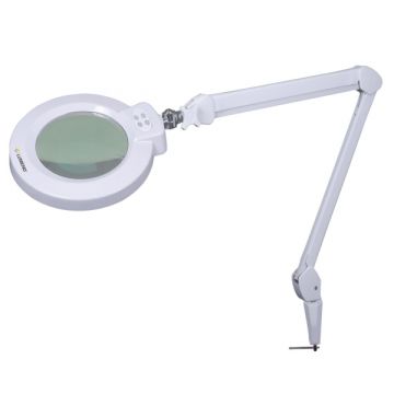 Lumeno asztalra rögzíthető nagyítós lámpa - 1,75x vagy 2,25x - 170 mm - LED PRO+