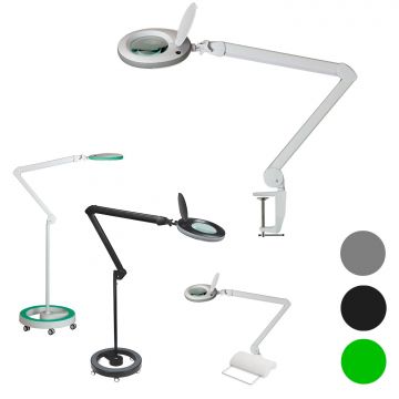 Lumeno #7213/15/18 nagyítós LED lámpa - Ø127mm - különböző nagyítások+