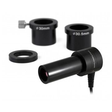 [AM4025X] Dino-Eye Edge Digitális Mikroszkóp Kamera (USB, 5.0MP) EDOF [Fits 23/30/30.5mm] Szem & C-Mount