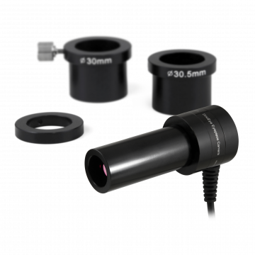 [AM7025X] DinoEye Digitális Mikroszkóp Kamera [Fits 23/30/30.5mm] Okular & C-Mount (5.0MP) EDOF