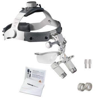[C-000.32.442] - HRP 6x Set 340mm - i-View loupe mount + Professional L Headband + S-GUARD
