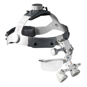[C-000.32.366] - HR 2.5x Set 420mm - i-View loupe mount + Professional L Headband + S-GUARD