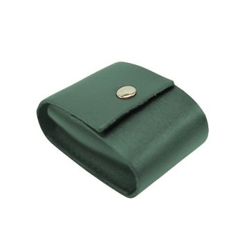 Leather Pouches [B] Green - Size S