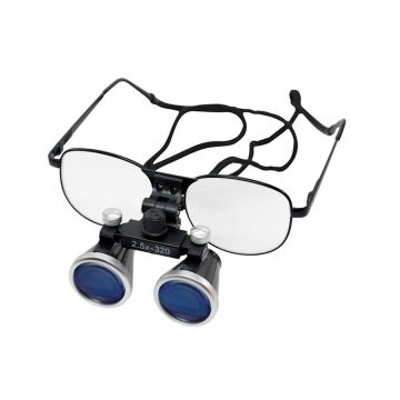 Fogászati nagyító szemüvegek - 2,5x [320 mm vagy 420 mm]