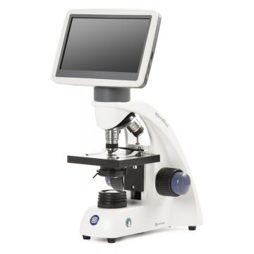 Euromex MicroBlue [MB.1001‑LCD] - Monokuláris mikroszkóp - [Brightfield|7" LCD kijelző|Vezeték nélküli|APL] - 40x-400x