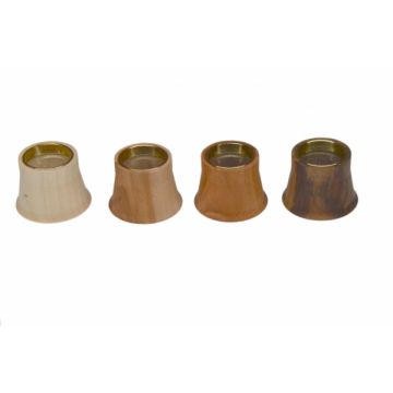 Órás nagyító szemüveg - egyedi fastílus - 4x Ø22 mm