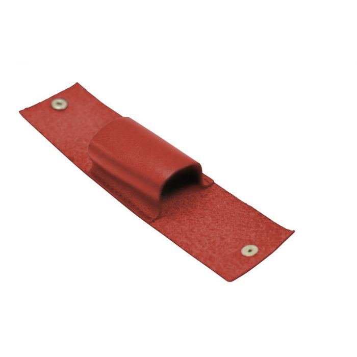 Leather Pouches [D] Red - Size S
