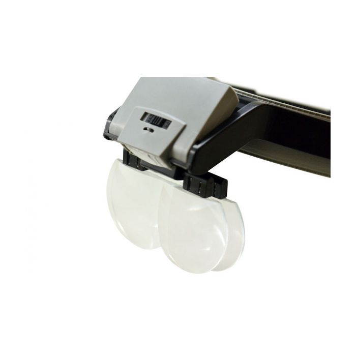 Fejpántos nagyítókészlet - [1,7x, 2x, 2,5x, 3,5x] - LED