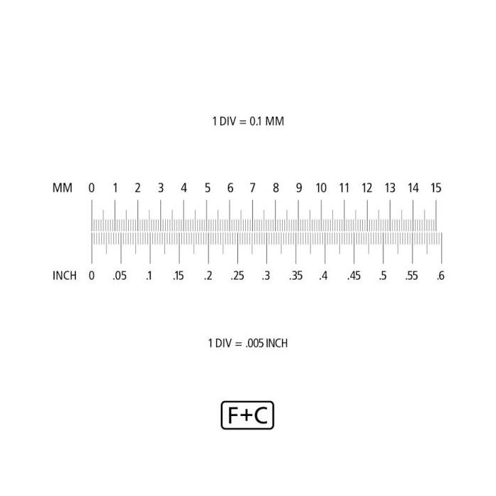 Measuring Loupe 8x, Inclined Position